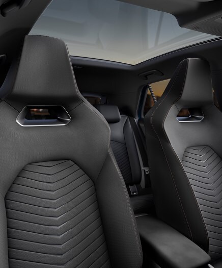 CUPRA Born bucket seat made with recycled plastic by SEAQUAL
